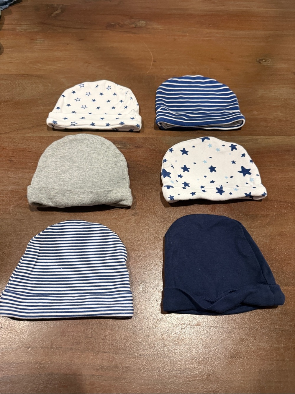 Set of 6 Baby Hats
